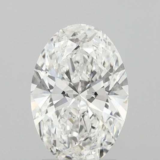 2.51ct Oval Lab Grown Diamond (Colour E, Clarity VVS2, IGI Certified)