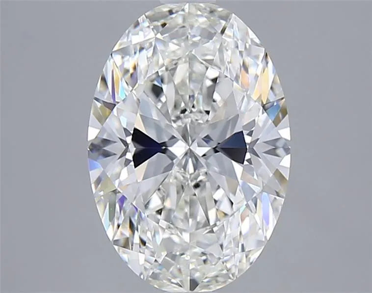 2.51ct Oval Lab Grown Diamond (Colour F, Clarity IF, IGI Certified)