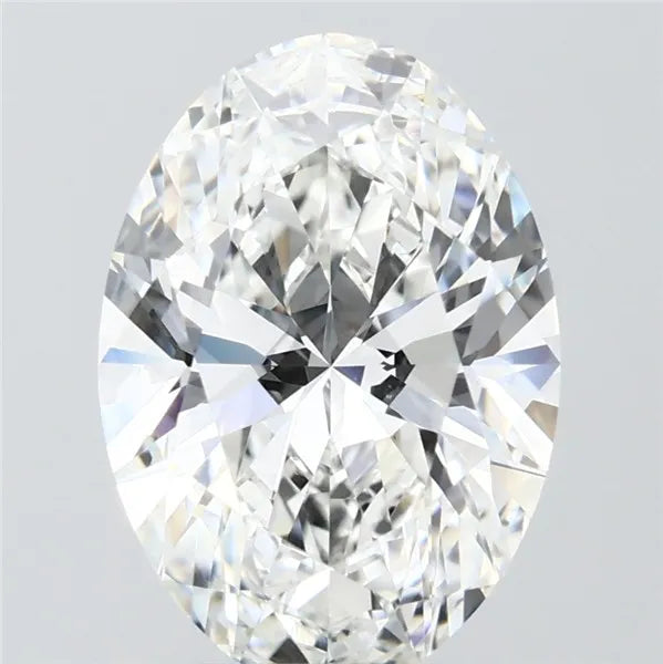 2.51ct Oval Lab Grown Diamond (Colour F, Clarity VVS2, IGI Certified)