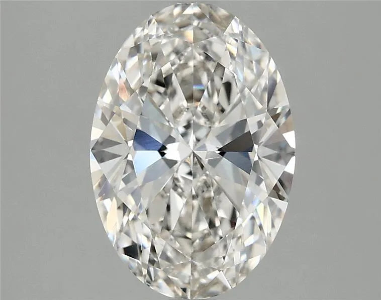 2.51ct Oval Lab Grown Diamond (Colour F, Clarity VVS2, IGI Certified)