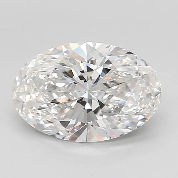 2.51ct Oval Lab Grown Diamond (Colour F, Clarity VVS2, IGI Certified)