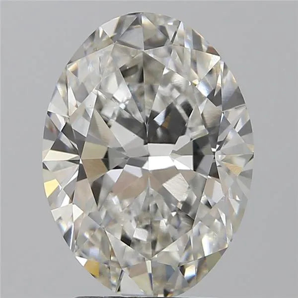 2.51ct Oval Lab Grown Diamond (Colour F, Clarity VVS2, IGI Certified)