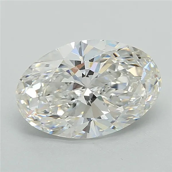 2.51ct Oval Lab Grown Diamond (Colour F, Clarity VVS2, IGI Certified)