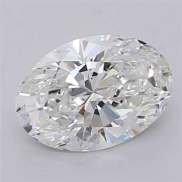 2.51ct Oval Lab Grown Diamond (Colour F, Clarity VVS2, IGI Certified)