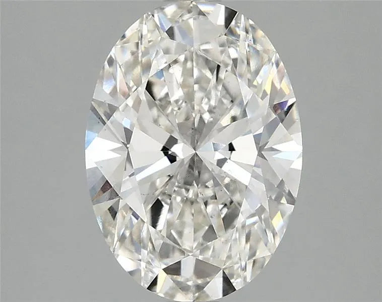 2.51ct Oval Lab Grown Diamond (Colour G, Clarity VS2, IGI Certified)