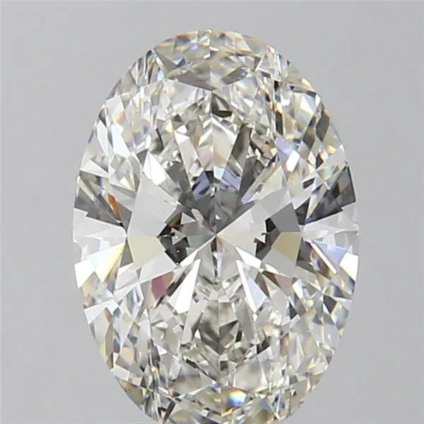 2.51ct Oval Lab Grown Diamond (Colour G, Clarity VVS2, IGI Certified)