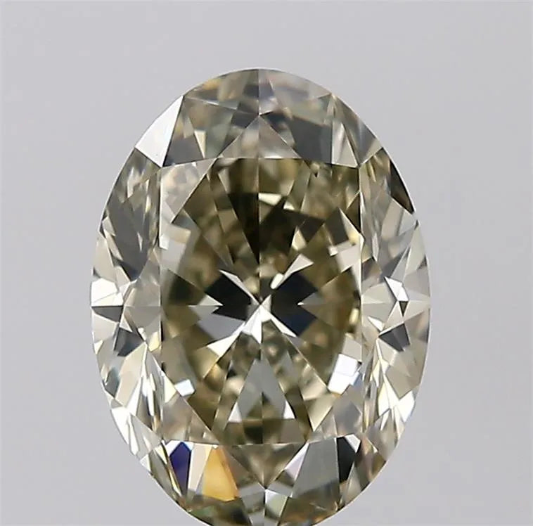 2.51ct Oval Natural Diamond (Clarity SI1, GIA Certified)