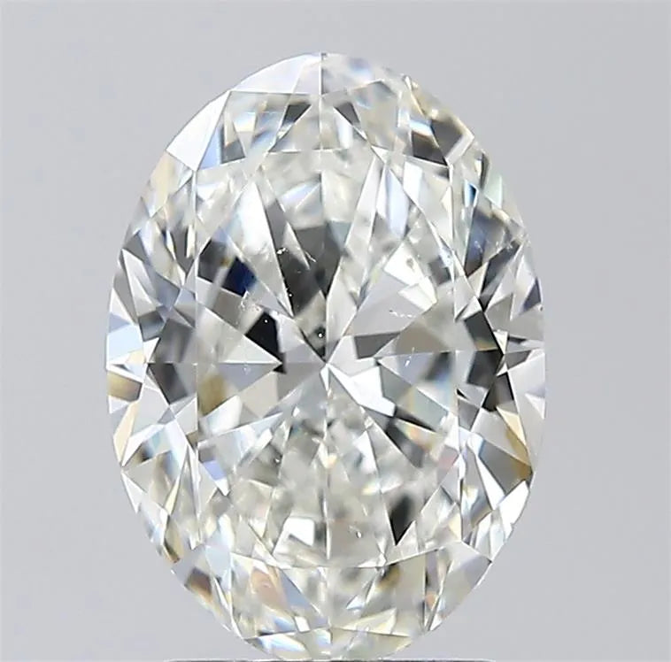 2.51ct Oval Natural Diamond (Colour I, Clarity SI1, GIA Certified)