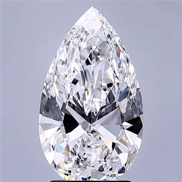 2.51ct Pear Lab Grown Diamond (Colour D, Clarity VVS1, IGI Certified)
