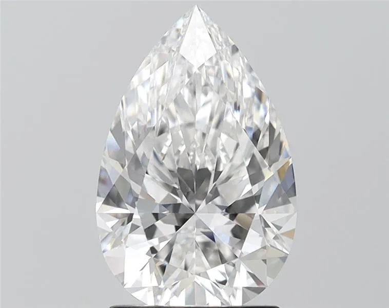 2.51ct Pear Lab Grown Diamond (Colour F, Clarity VVS1, IGI Certified)