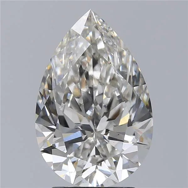 2.51ct Pear Lab Grown Diamond (Colour G, Clarity VS2, IGI Certified)
