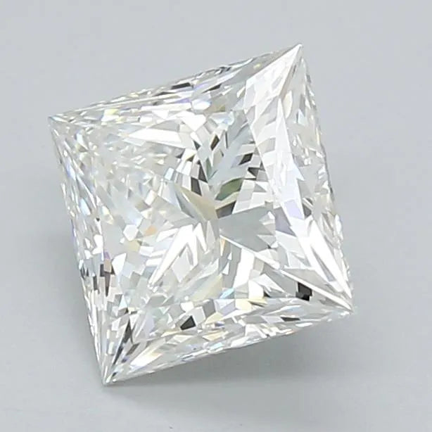 2.51ct Princess Lab Grown Diamond (Colour F, Clarity VVS2, IGI Certified)