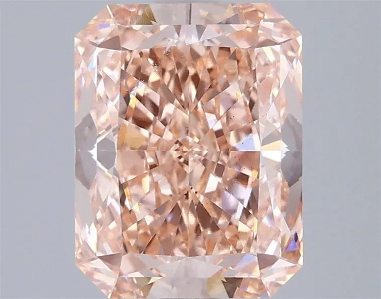 2.51ct Radiant Lab Grown Diamond (Colour Fancy Vivid Pink, Clarity VS2, IGI Certified)