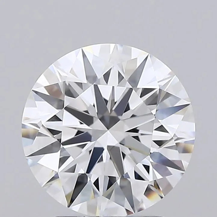 2.51ct Round Lab Grown Diamond (Colour D, Clarity IF, Cut ID, IGI Certified)