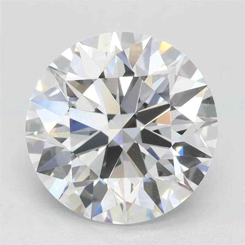 2.51ct Round Lab Grown Diamond (Colour D, Clarity IF, Cut ID, IGI Certified)