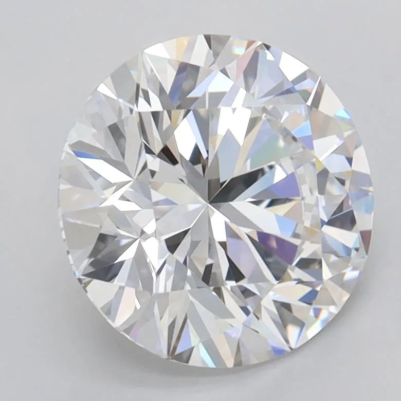 2.51ct Round Lab Grown Diamond (Colour E, Clarity VVS2, Cut ID, IGI Certified)