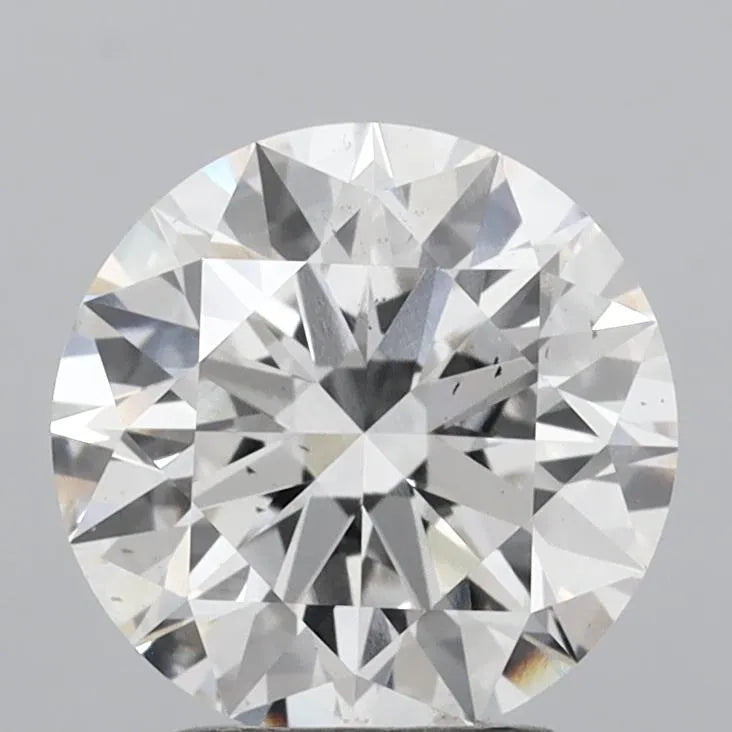 2.51ct Round Lab Grown Diamond (Colour F, Clarity SI1, Cut ID, IGI Certified)