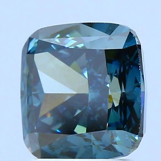 2.52ct Cushion modified Lab Grown Diamond (Colour Fancy Dark Greenish Blue, Clarity VS2, IGI Certified)