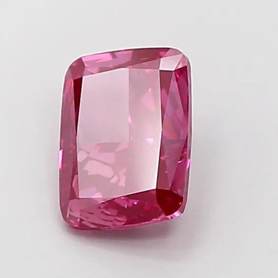 2.52ct Cushion modified Lab Grown Diamond (Colour Fancy Vivid Pink, Clarity VS2, IGI Certified)