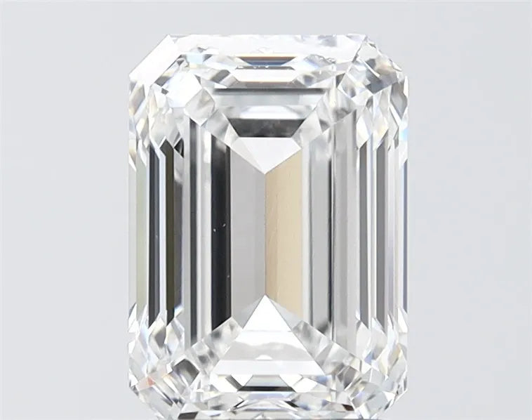 2.52ct Emerald Lab Grown Diamond (Colour D, Clarity VVS1, IGI Certified)