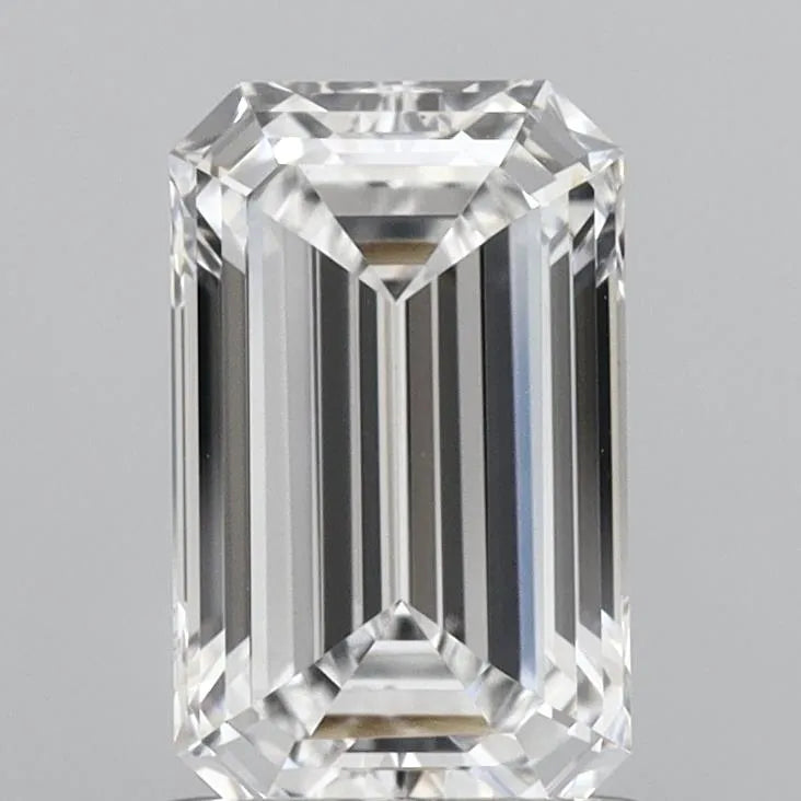 2.52ct Emerald Lab Grown Diamond (Colour D, Clarity VVS2, IGI Certified)