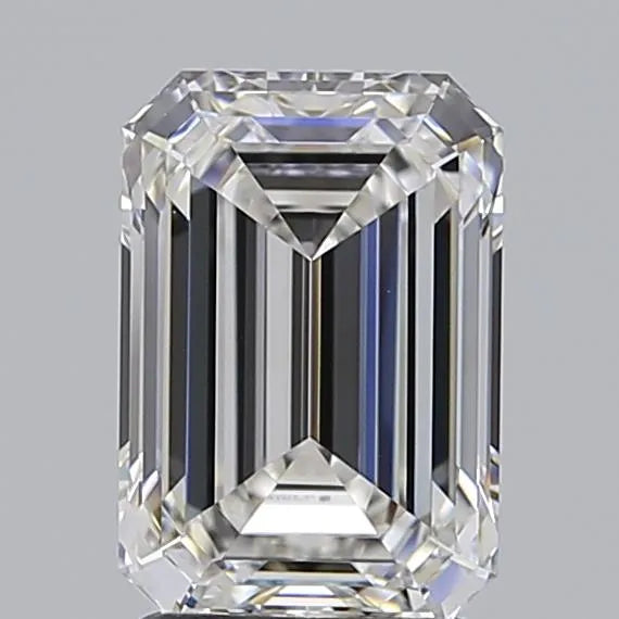 2.52ct Emerald Lab Grown Diamond (Colour E, Clarity IF, IGI Certified)