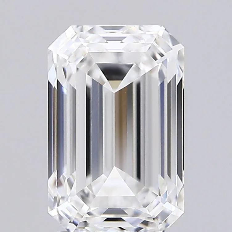 2.52ct Emerald Lab Grown Diamond (Colour E, Clarity IF, IGI Certified)