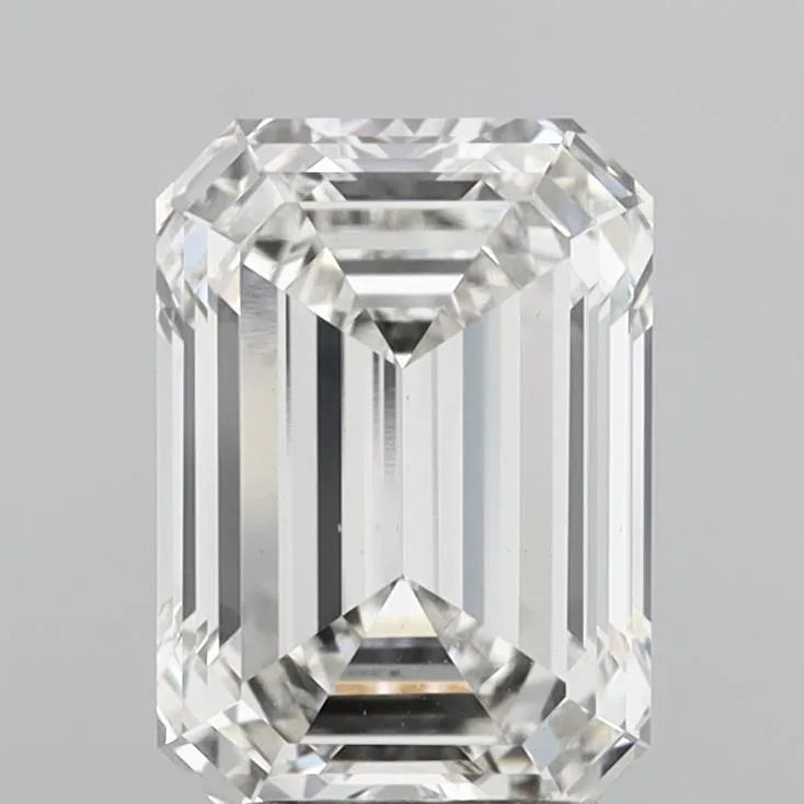 2.52ct Emerald Lab Grown Diamond (Colour G, Clarity VS1, IGI Certified)