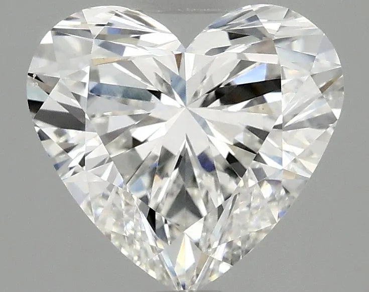 2.52ct Heart Lab Grown Diamond (Colour F, Clarity VS2, IGI Certified)