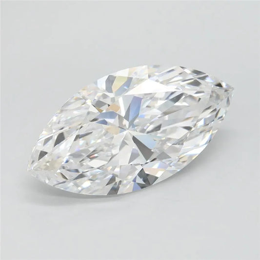 2.52ct Marquise Lab Grown Diamond (Colour D, Clarity FL, IGI Certified)