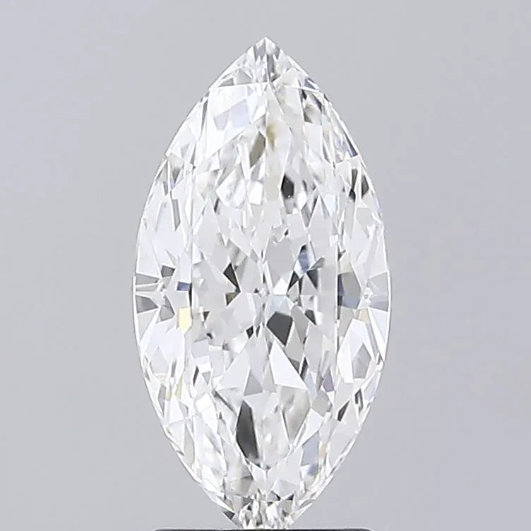 2.52ct Marquise Lab Grown Diamond (Colour F, Clarity VVS2, IGI Certified)