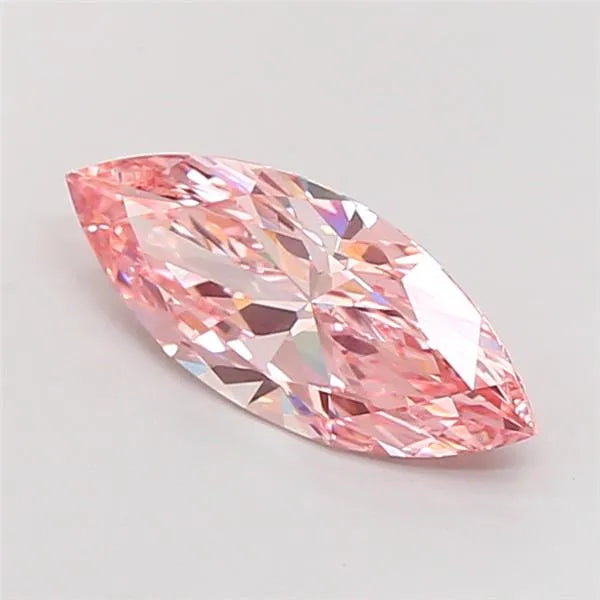 2.52ct Marquise Lab Grown Diamond (Colour Fancy Vivid Pink, Clarity VVS2, IGI Certified)