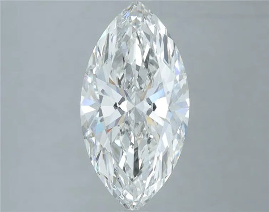 2.52ct Marquise Lab Grown Diamond (Colour G, Clarity VVS2, IGI Certified)
