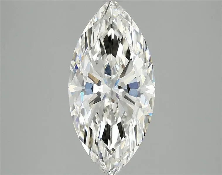 2.52ct Marquise Lab Grown Diamond (Colour G, Clarity VVS2, IGI Certified)