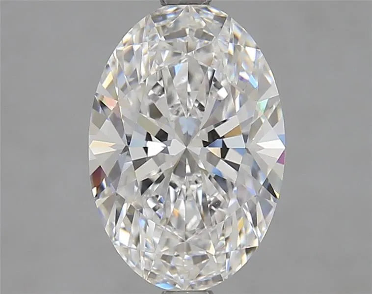 2.52ct Oval Lab Grown Diamond (Colour D, Clarity VVS1, IGI Certified)