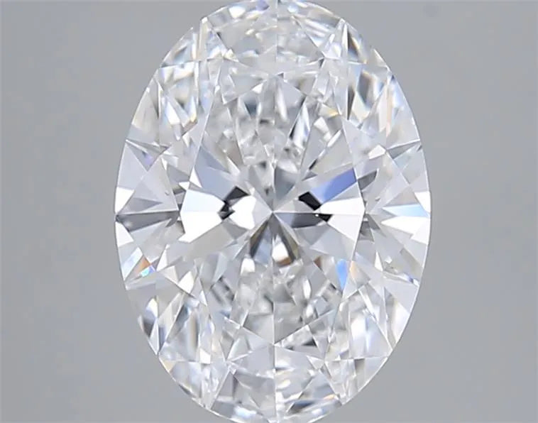 2.52ct Oval Lab Grown Diamond (Colour D, Clarity VVS2, IGI Certified)