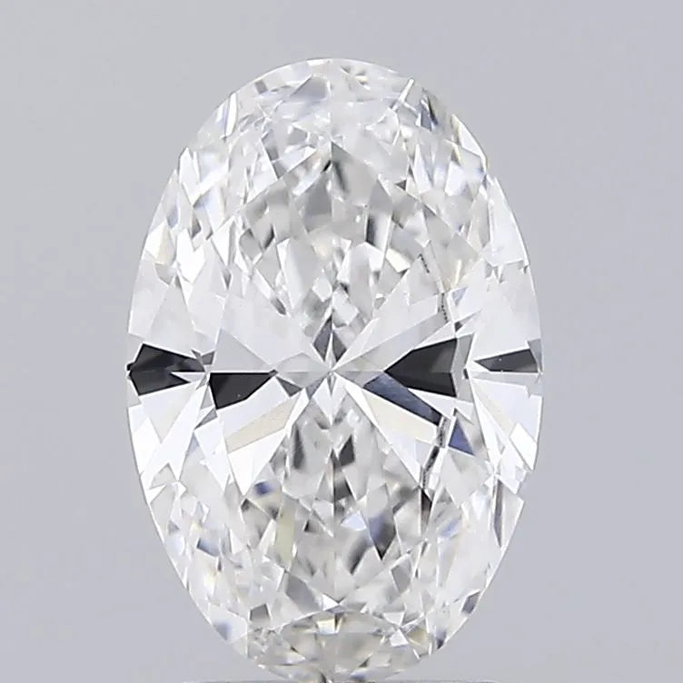 2.52ct Oval Lab Grown Diamond (Colour E, Clarity VVS2, IGI Certified)