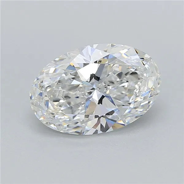 2.52ct Oval Lab Grown Diamond (Colour E, Clarity VVS2, IGI Certified)