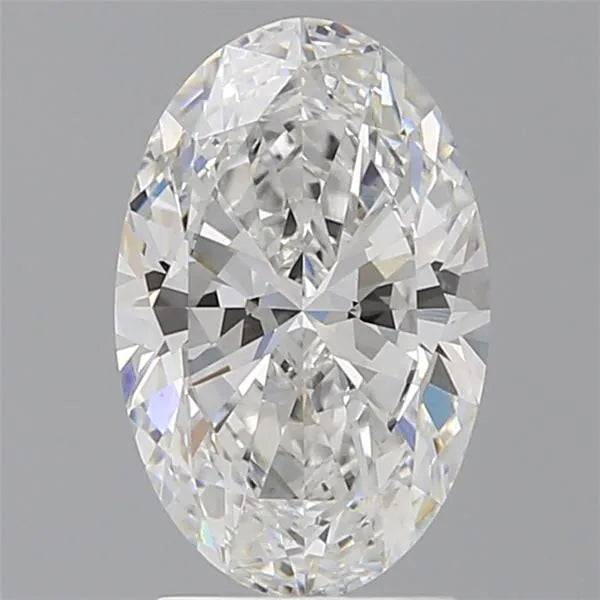 2.52ct Oval Lab Grown Diamond (Colour E, Clarity VVS2, IGI Certified)