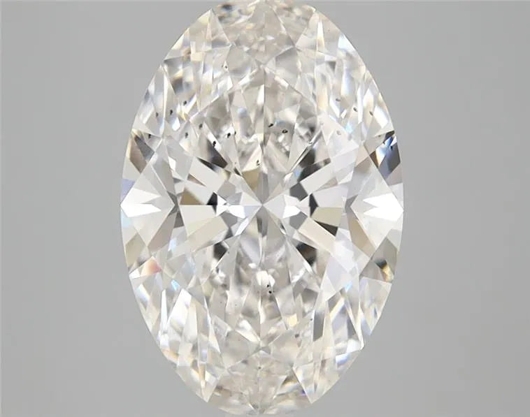 2.52ct Oval Lab Grown Diamond (Colour F, Clarity SI1, IGI Certified)