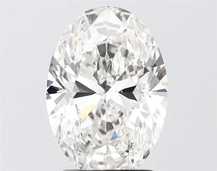 2.52ct Oval Lab Grown Diamond (Colour F, Clarity VS1, IGI Certified)