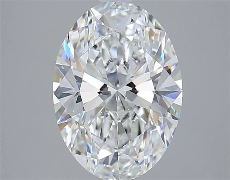 2.52ct Oval Lab Grown Diamond (Colour F, Clarity VVS2, IGI Certified)