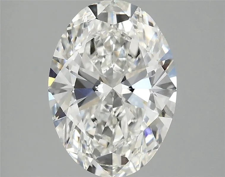 2.52ct Oval Lab Grown Diamond (Colour F, Clarity VVS2, IGI Certified)