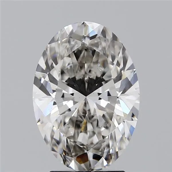 2.52ct Oval Lab Grown Diamond (Colour H, Clarity VS2, IGI Certified)