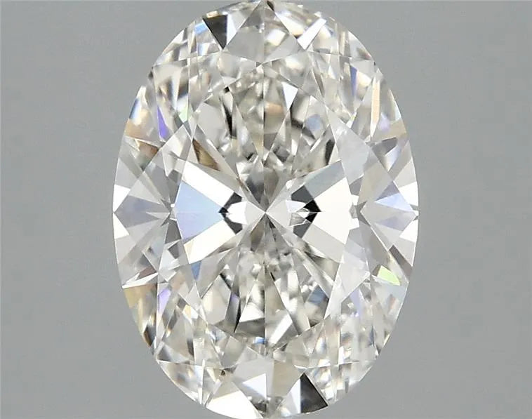 2.52ct Oval Lab Grown Diamond (Colour H, Clarity VVS2, IGI Certified)