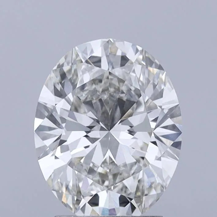 2.52ct Oval Lab Grown Diamond (Colour H, Clarity VVS2, IGI Certified)