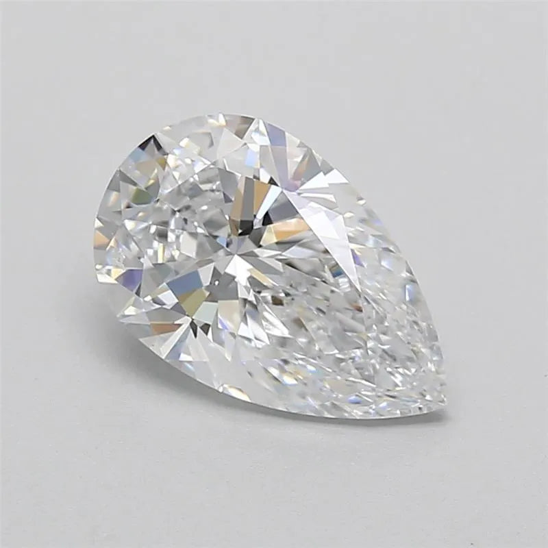2.52ct Pear Lab Grown Diamond (Colour D, Clarity VVS1, IGI Certified)