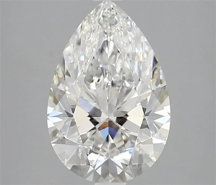 2.52ct Pear Lab Grown Diamond (Colour E, Clarity VVS2, IGI Certified)