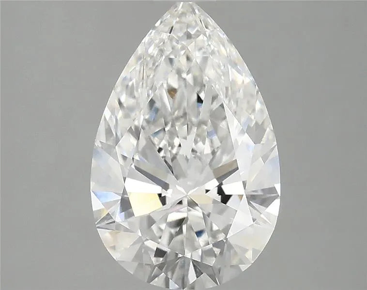 2.52ct Pear Lab Grown Diamond (Colour F, Clarity VVS2, IGI Certified)