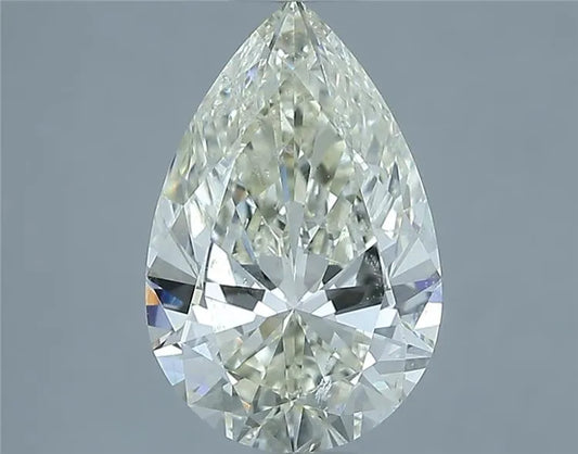 2.52ct Pear Natural Diamond (Colour K, Clarity SI2, Cut VG, IGI Certified)